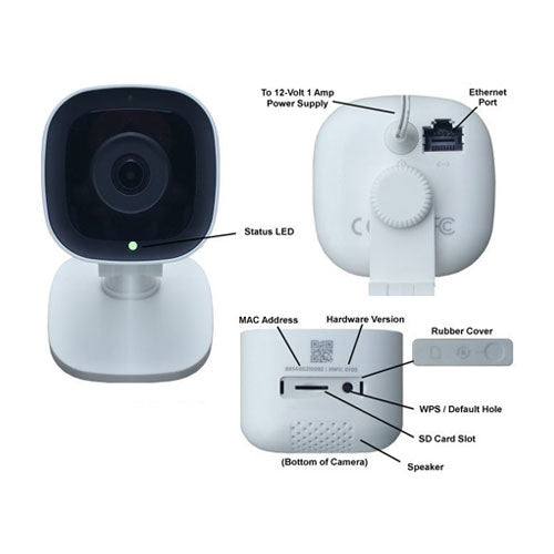 Alarm.com Indoor Wi-Fi Camera 1080P (ADC-V523)